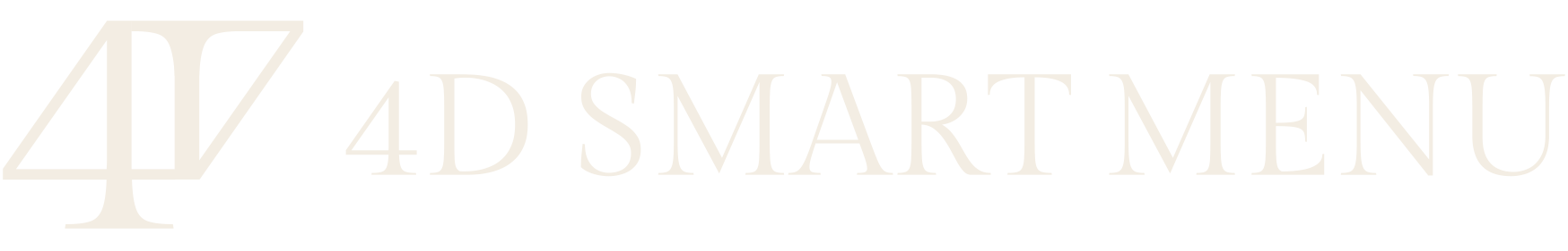 4D Menu